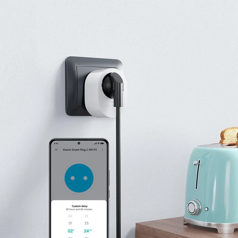 پریز هوشمند تایمر دار شیائومی Xiaomi Smart Plug 2 ZNCZ302KK WIFI