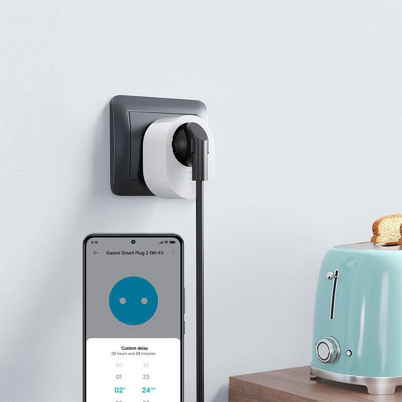 پریز هوشمند تایمر دار شیائومی Xiaomi Smart Plug 2 ZNCZ302KK WIFI