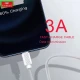 کابل تایپ سی فست شارژ Earldom EC-137C 3A 1m