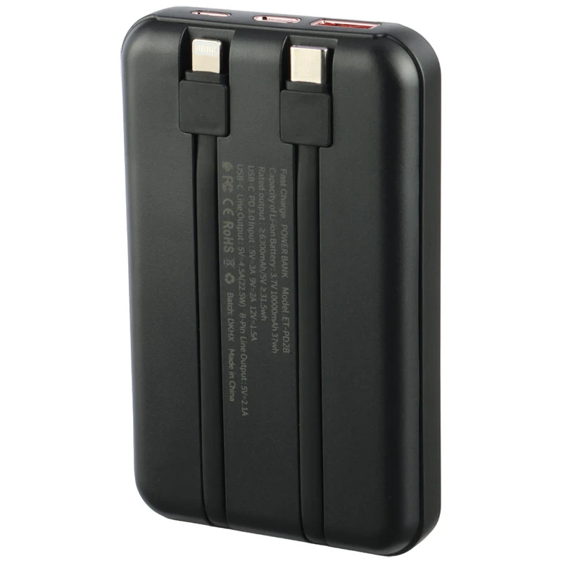 پاور بانک بی سیم فست شارژ 10000 ارلدام Earldom ET-PD28 PD3.0 22.5W