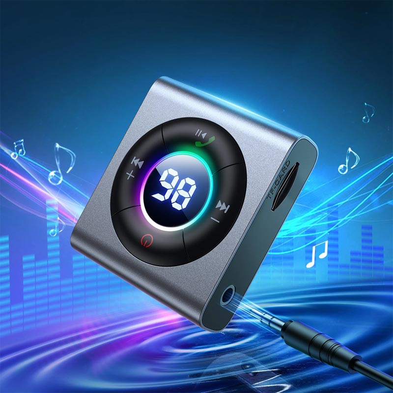 دانگل بلوتوث خودرو شارژی Joyroom JR-CB2 AUX