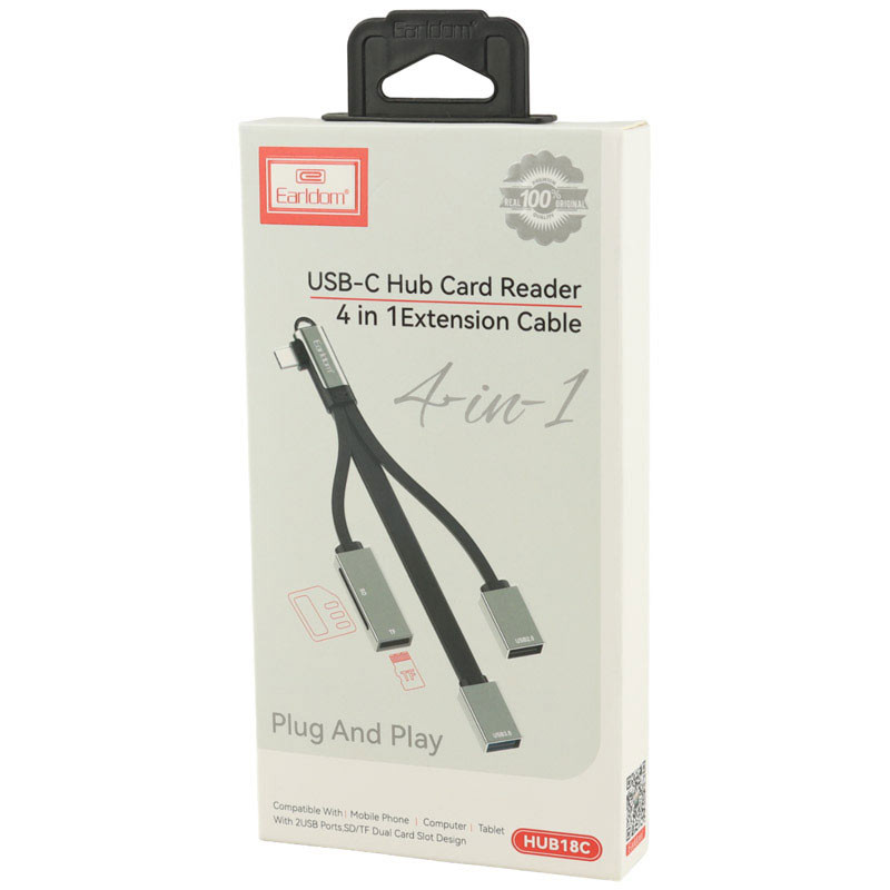 هاب 4 پورت Type-C ارلدام ET-HUB18C