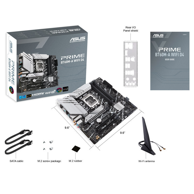 مادربرد ایسوس Prime B760M-A WIFI DDR4
