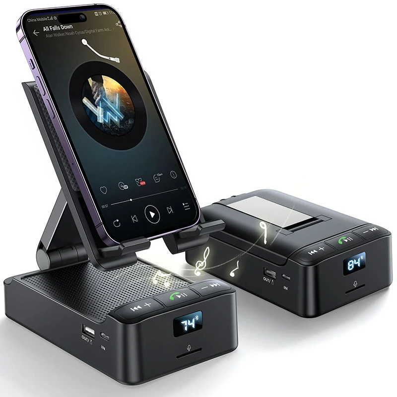 اسپیکر بلوتوثی و هولدر موبایل و تبلت Joyroom JR-MH01