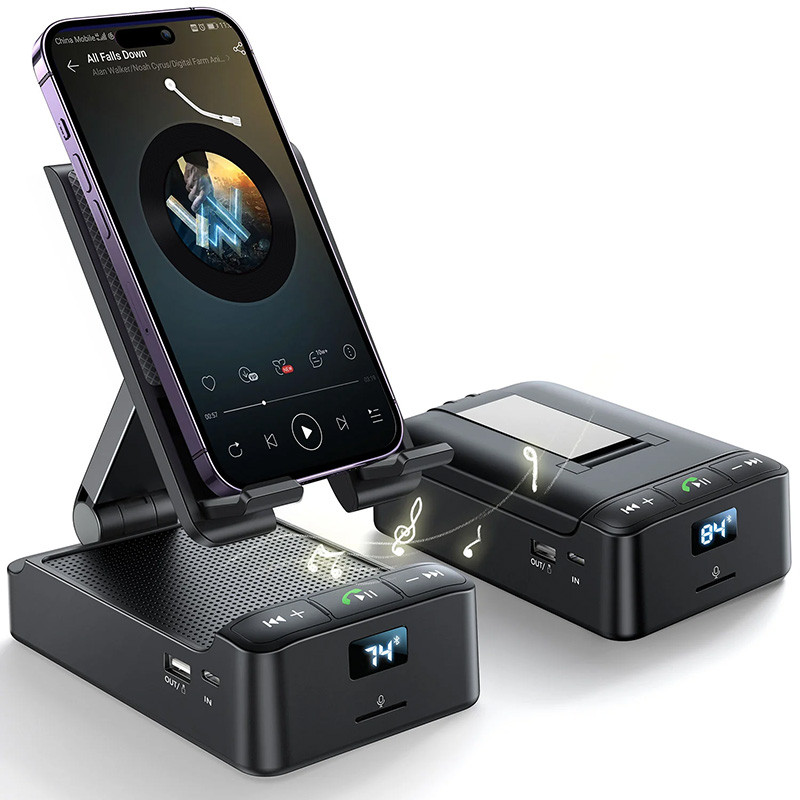 اسپیکر بلوتوثی و هولدر موبایل و تبلت Joyroom JR-MH01