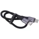 کابل تبدیل کوتاه Parmp Type-C to Type-C 3A 60W 30cm