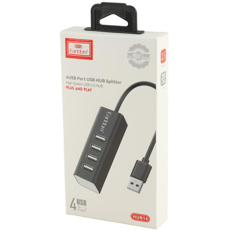 هاب 4 پورت USB2.0 ارلدام ET-HUB14
