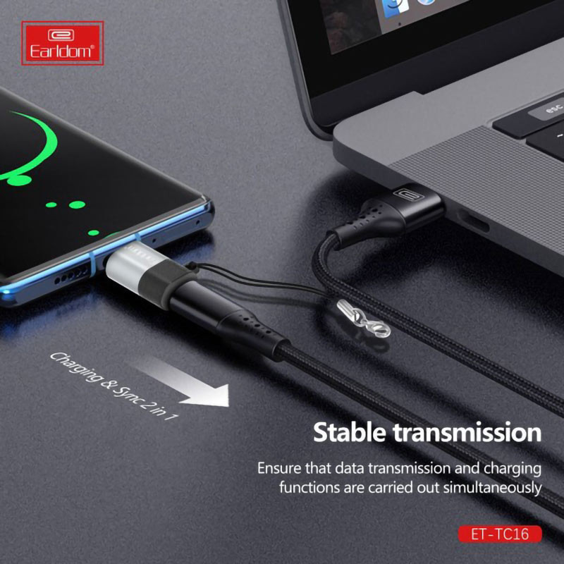 تبدیل Earldom ET-TC16 OTG MicroUSB To Lightning