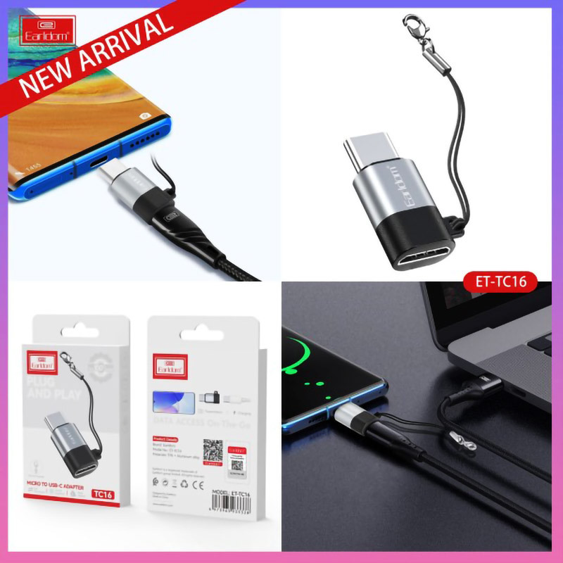 تبدیل Earldom ET-TC16 OTG MicroUSB To Lightning