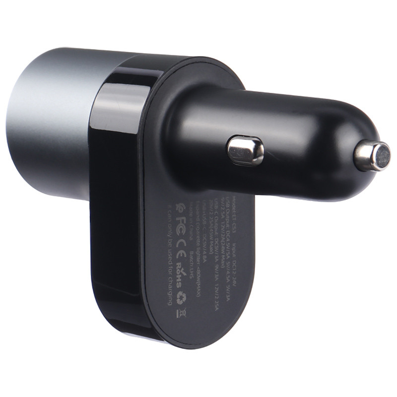 شارژر فندکی Earldom ET-CS3 PD3.0 5A 125W