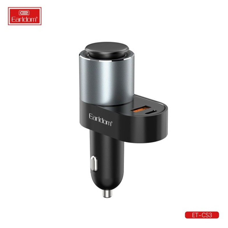 شارژر فندکی Earldom ET-CS3 PD3.0 5A 125W