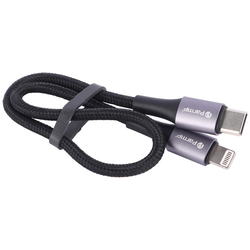 کابل تبدیل کوتاه Parmp Type-C To Lightning 27W 30cm