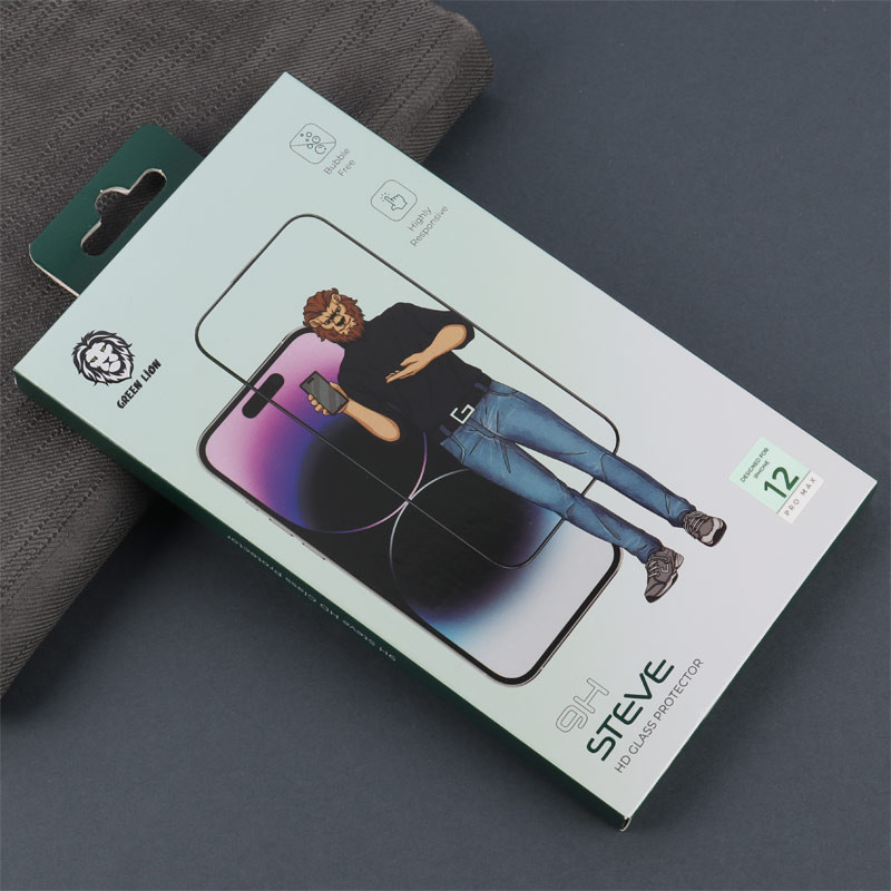 گلس تمام چسب Green Lion Steve آیفون iPhone 12 Pro Max