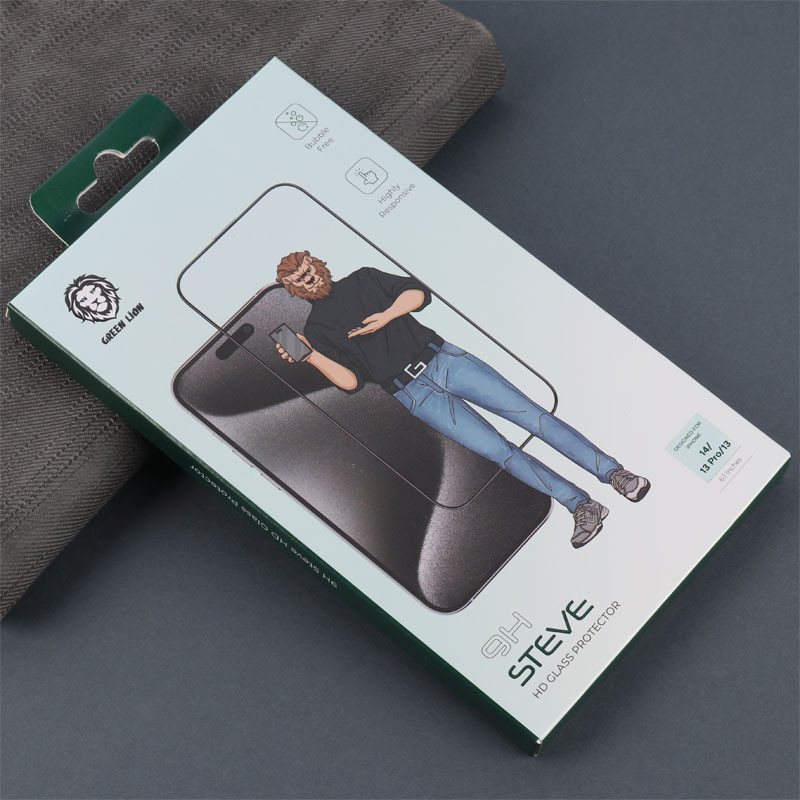 گلس تمام چسب Green Lion Steve آیفون iPhone 14 / 13 Pro / 13