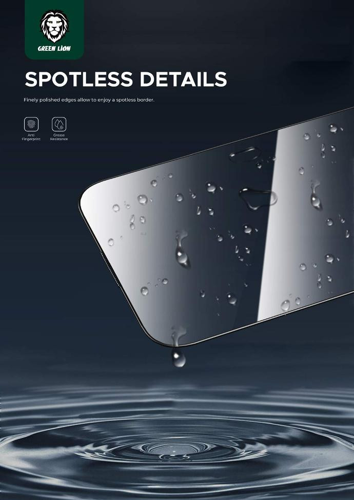گلس تمام چسب Green Lion Steve آیفون iPhone 14 Plus / 13 Pro Max