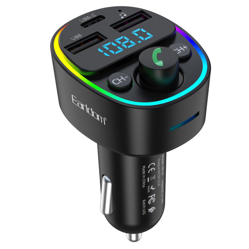 شارژر فندکی + FM Player بلوتوثی Earldom ET-M78