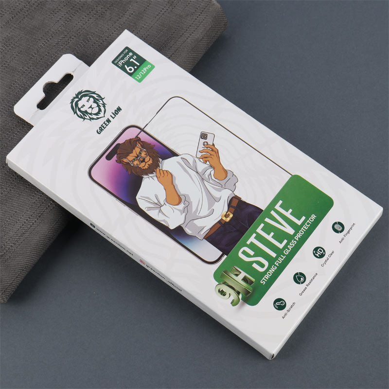 گلس تمام چسب Green Lion Steve آیفون iPhone 12 / 12 Pro