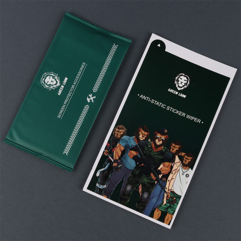 گلس تمام چسب +Green Lion Silicone آیفون iPhone 14 Pro