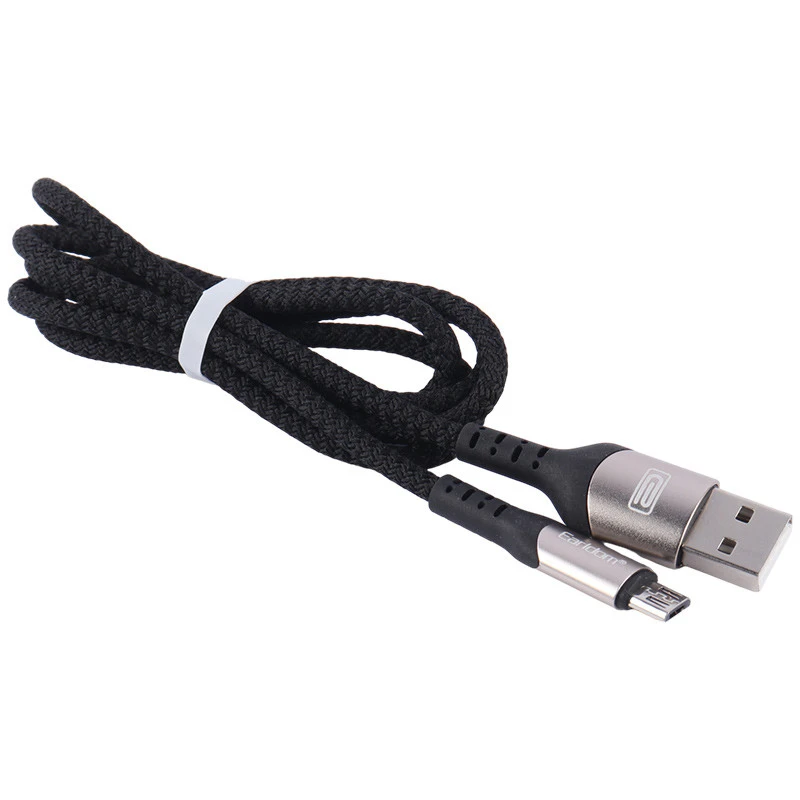 کابل میکرو یو اس بی فست شارژ Earldom EC-107M 2.4A 1m