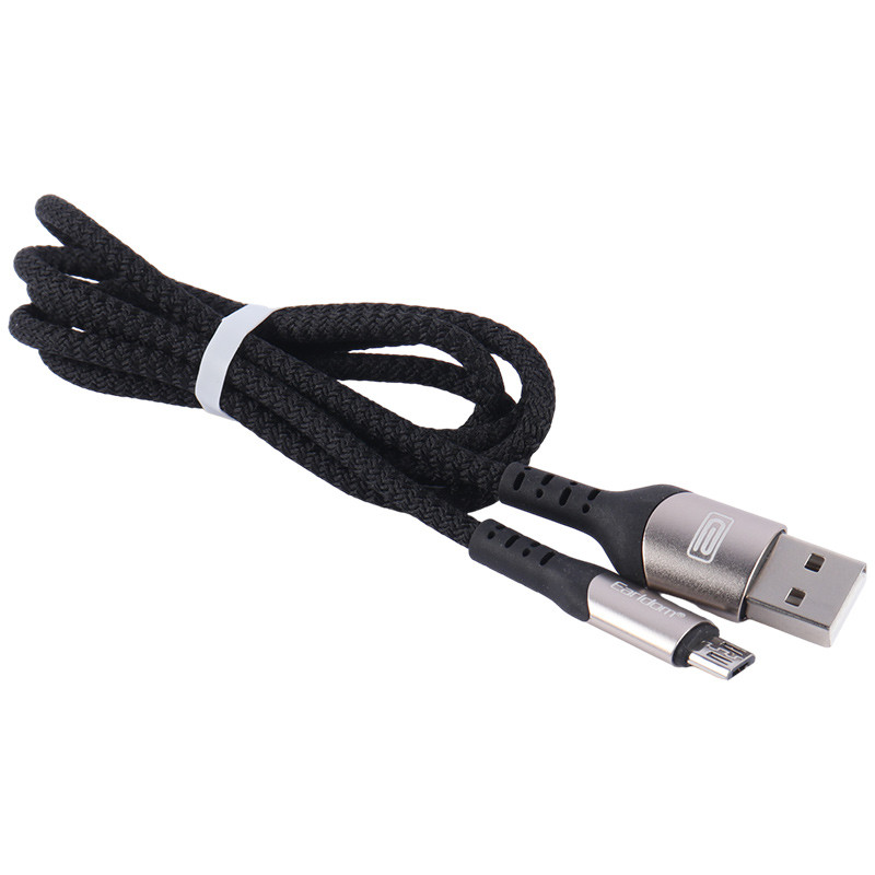 کابل میکرو یو اس بی فست شارژ Earldom EC-107M 2.4A 1m