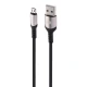 کابل میکرو یو اس بی فست شارژ Earldom EC-107M 2.4A 1m