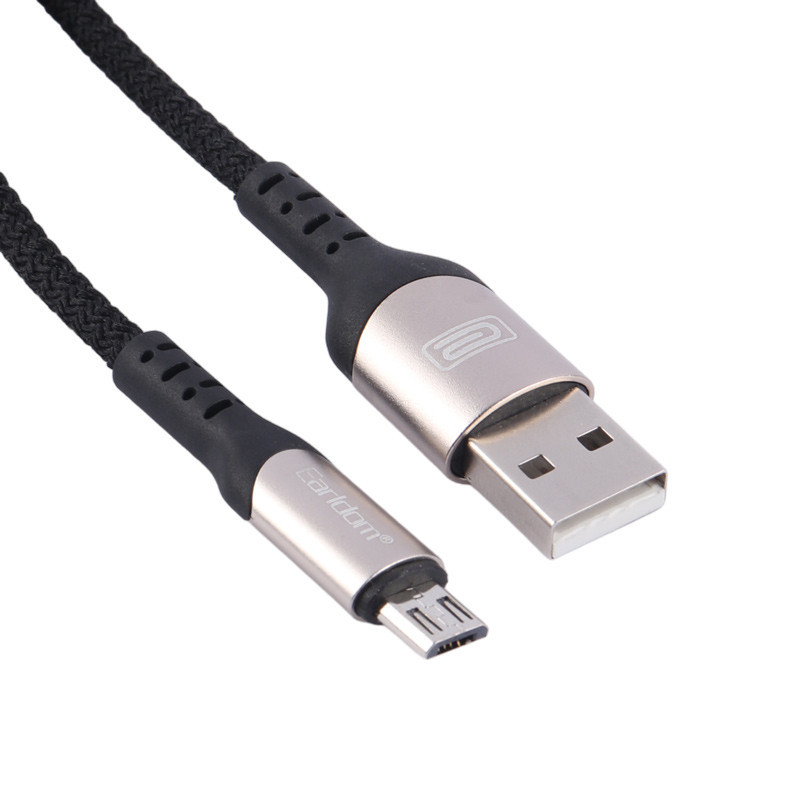 کابل میکرو یو اس بی فست شارژ Earldom EC-107M 2.4A 1m