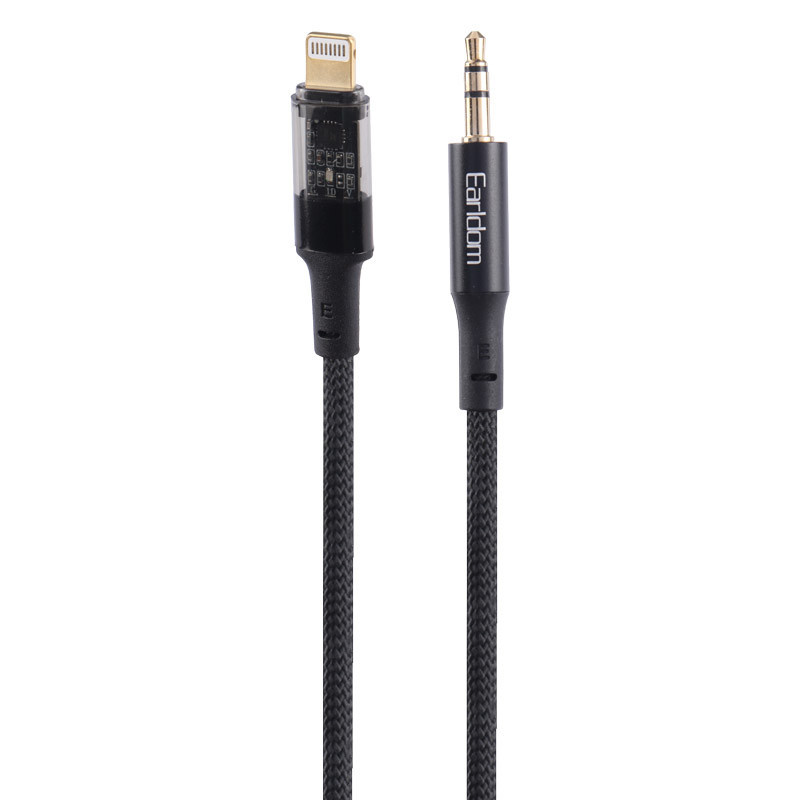 کابل تبدیل Earldom ET-AUX52 AUX To Lightning 1m