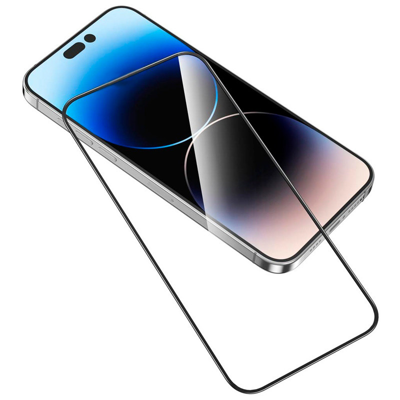 گلس تمام چسب +Green Lion Silicone آیفون iPhone 15 Pro Max
