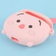 محافظ AirPods 1/2 سیلیکونی طزح خوک صورتی