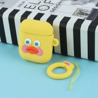 محافظ AirPods 1/2 سیلیکونی طرح اردک
