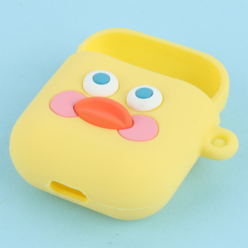 محافظ AirPods 1/2 سیلیکونی طرح اردک