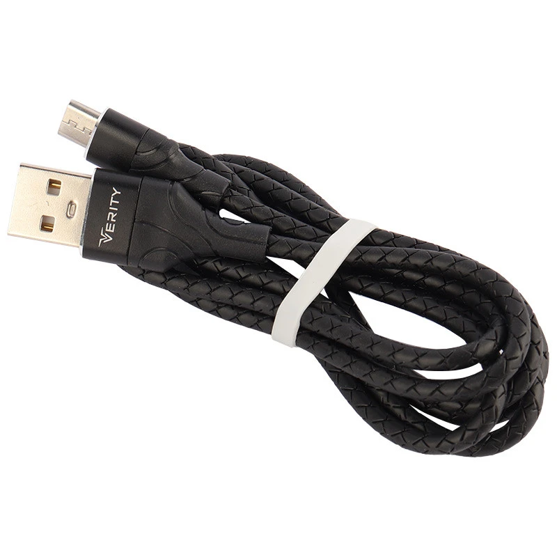 کابل میکرو یو اس بی فست شارژ Verity CB3133A 1m