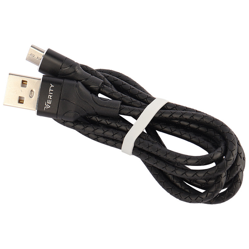 کابل میکرو یو اس بی فست شارژ Verity CB3133A 1m