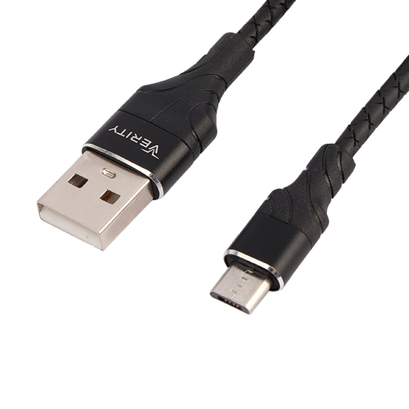کابل میکرو یو اس بی فست شارژ Verity CB3133A 1m