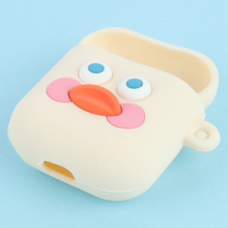 محافظ AirPods 1/2 سیلیکونی طرح اردک