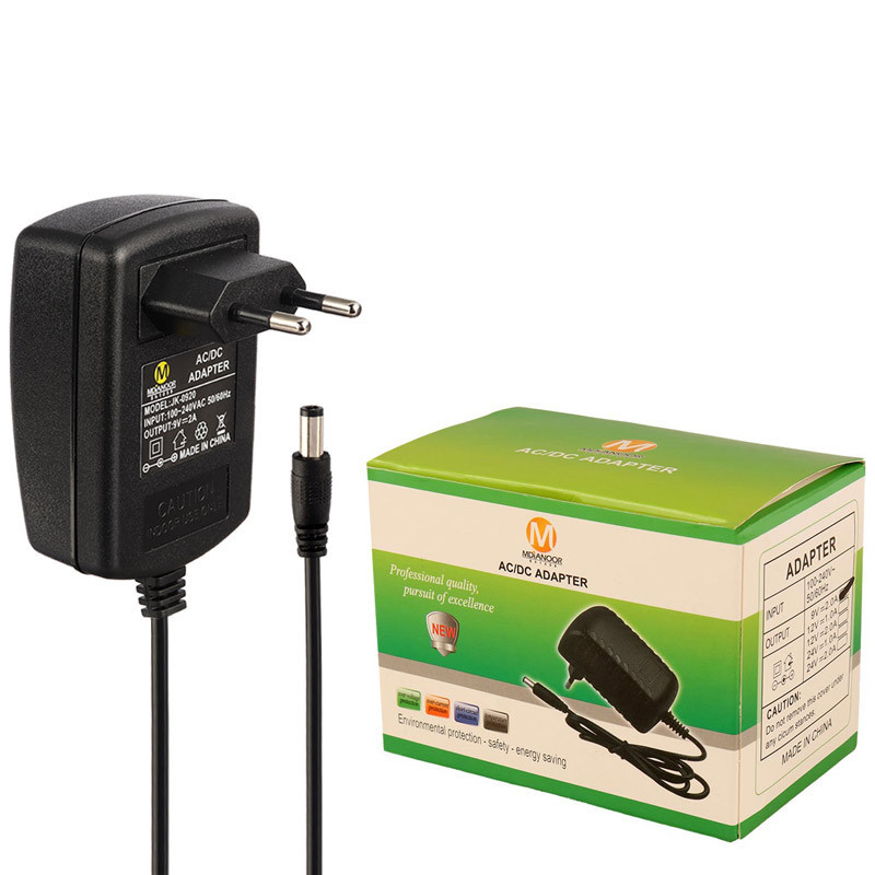 آداپتور برق Mdianoor JK-0920 9V 2A
