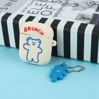 محافظ AirPods 1/2 سیلیکونی طرح BRUNCH