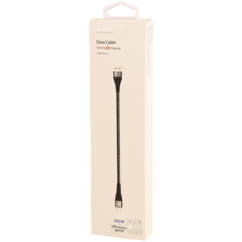 کابل کوتاه میکرو یو اس بی Parmp 30cm