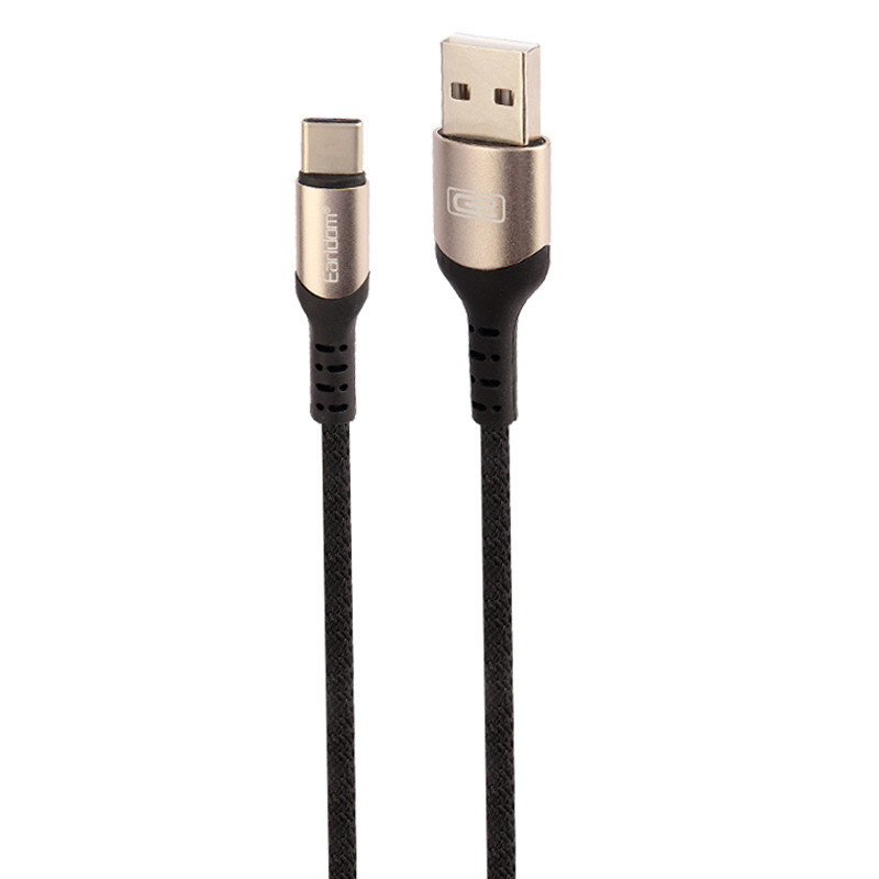 کابل تایپ سی فست شارژ Earldom EC-107C 2.4A 1m