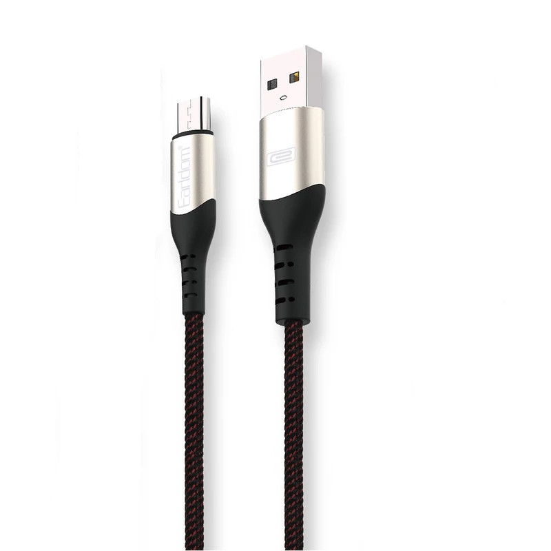 کابل تایپ سی فست شارژ Earldom EC-107C 2.4A 1m