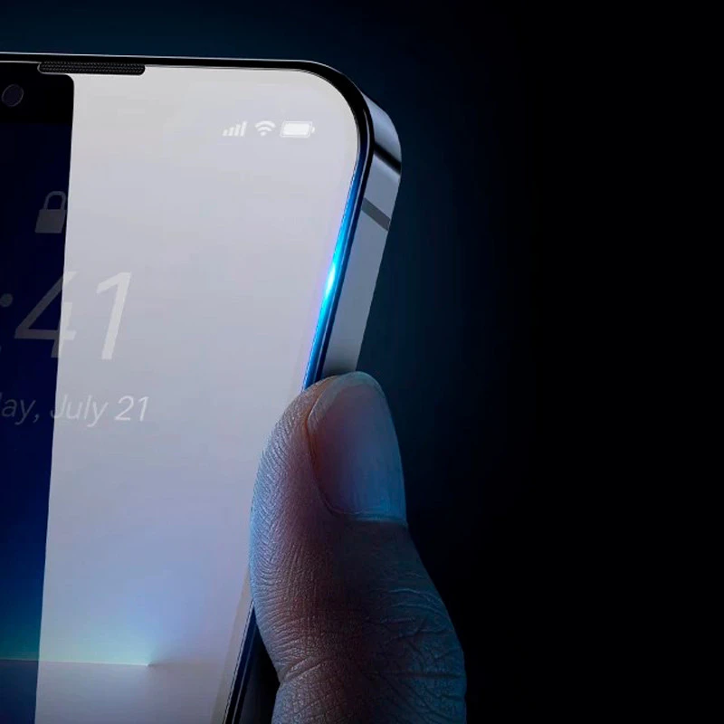 گلس تمام چسب Baseus SGBL061102 آیفون iPhone 13 / 13 Pro