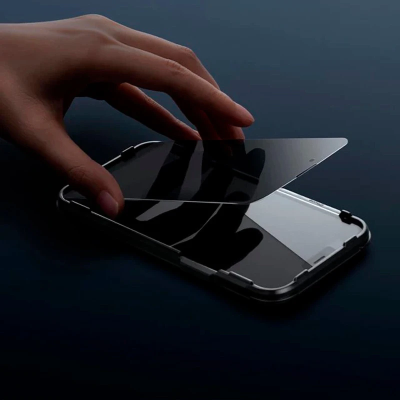 گلس تمام چسب Baseus SGBL061102 آیفون iPhone 13 / 13 Pro