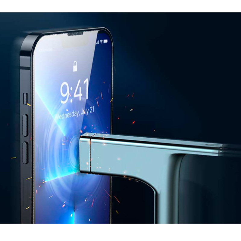 گلس تمام چسب Baseus SGBL060702 آیفون iPhone 12 / 12 Pro