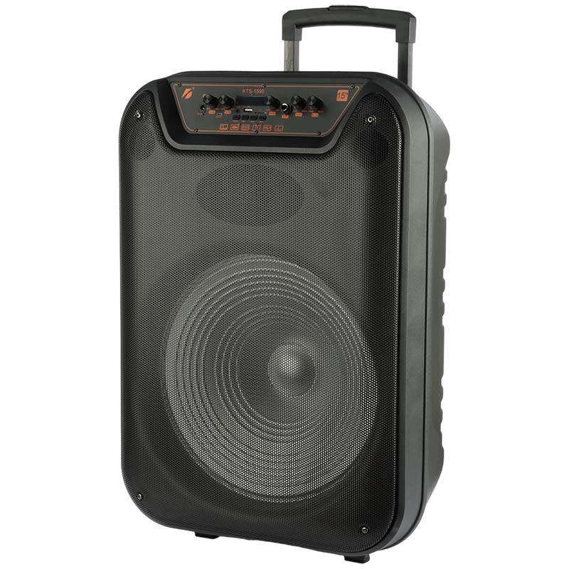 اسپیکر بلوتوثی رم و فلش خور KTS-1595 + میکروفون و ریموت کنترل