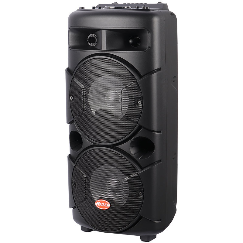 اسپیکر چمدانی بلوتوثی رم و فلش خور Kaiser K-5200 + میکروفون و ریموت کنترل