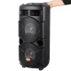 اسپیکر چمدانی بلوتوثی رم و فلش خور Kaiser K-5200 + میکروفون و ریموت کنترل