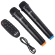 اسپیکر چمدانی بلوتوثی رم و فلش خور Kaiser K-6300 + میکروفون و ریموت کنترل