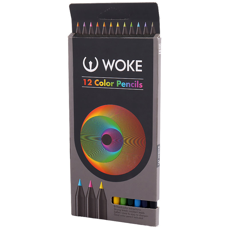 مداد رنگی 12 رنگ وک Woke 9501-12