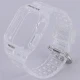 بند اپل واچ شفاف رنگی Slicto + کاور صفحه 38/40/41mm