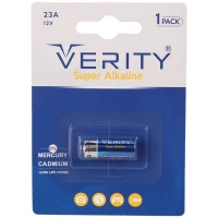باتری ریموت کنترل Verity Super Alkaline 12V 23A بسته 12 عددی